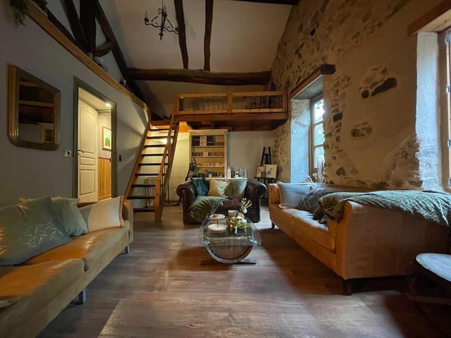 Maison Vigneron - Maison Et Studio Saint-Didier-sur-Beaujeu 외부 사진