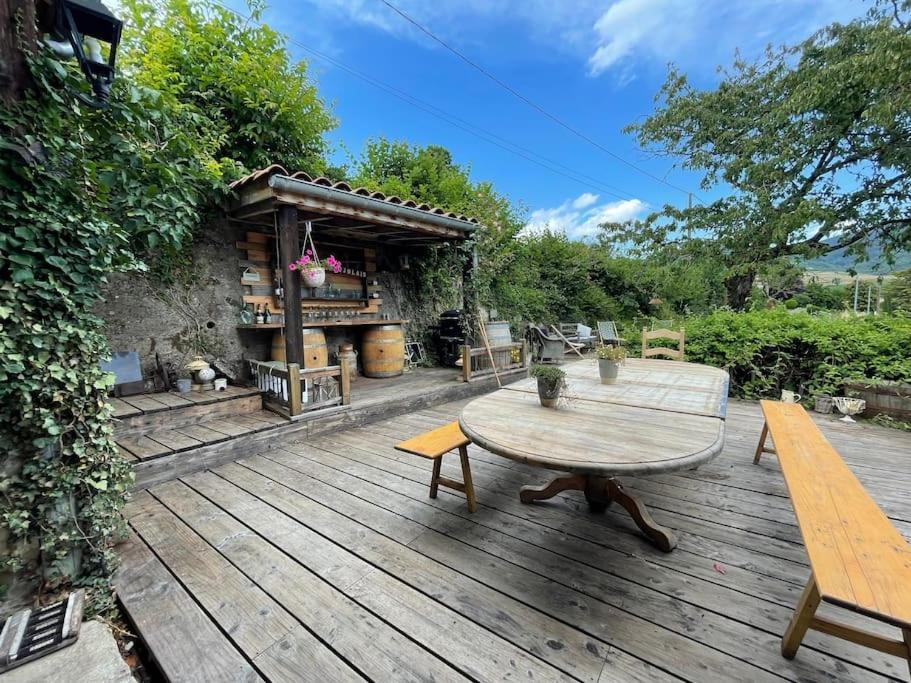 Maison Vigneron - Maison Et Studio Saint-Didier-sur-Beaujeu 외부 사진